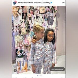 Love shack fancy x roller rabbit pajamas